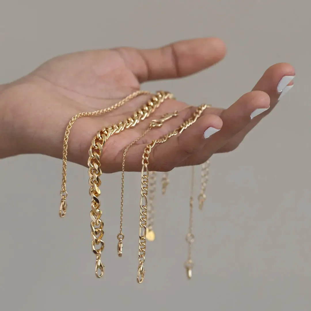 Twisted chain bracelet